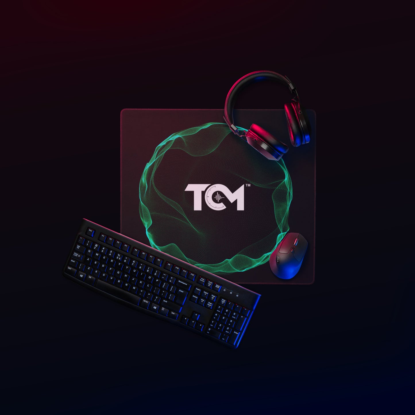 TCM gaming mouse pad