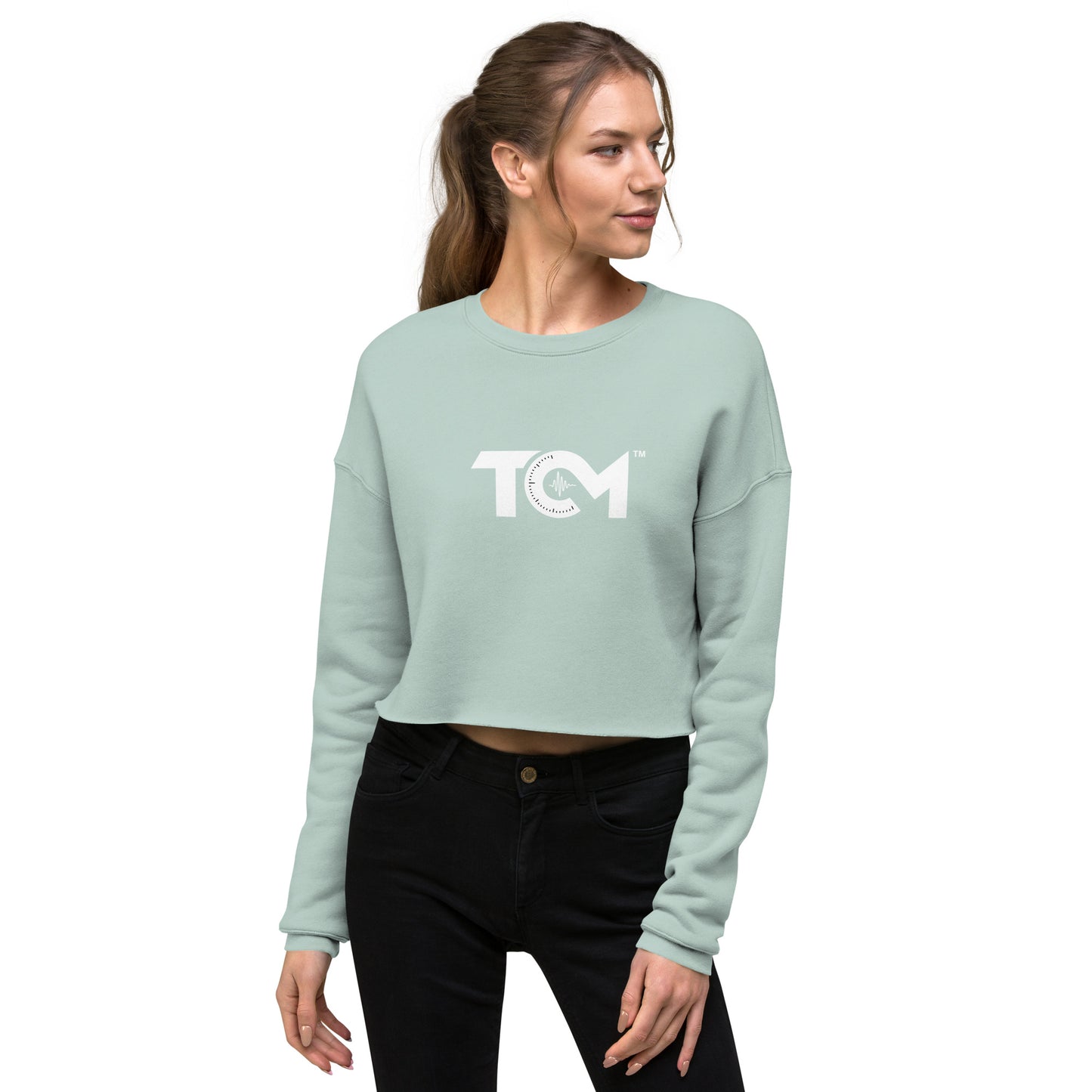 Women's TCM crop sweatshirt