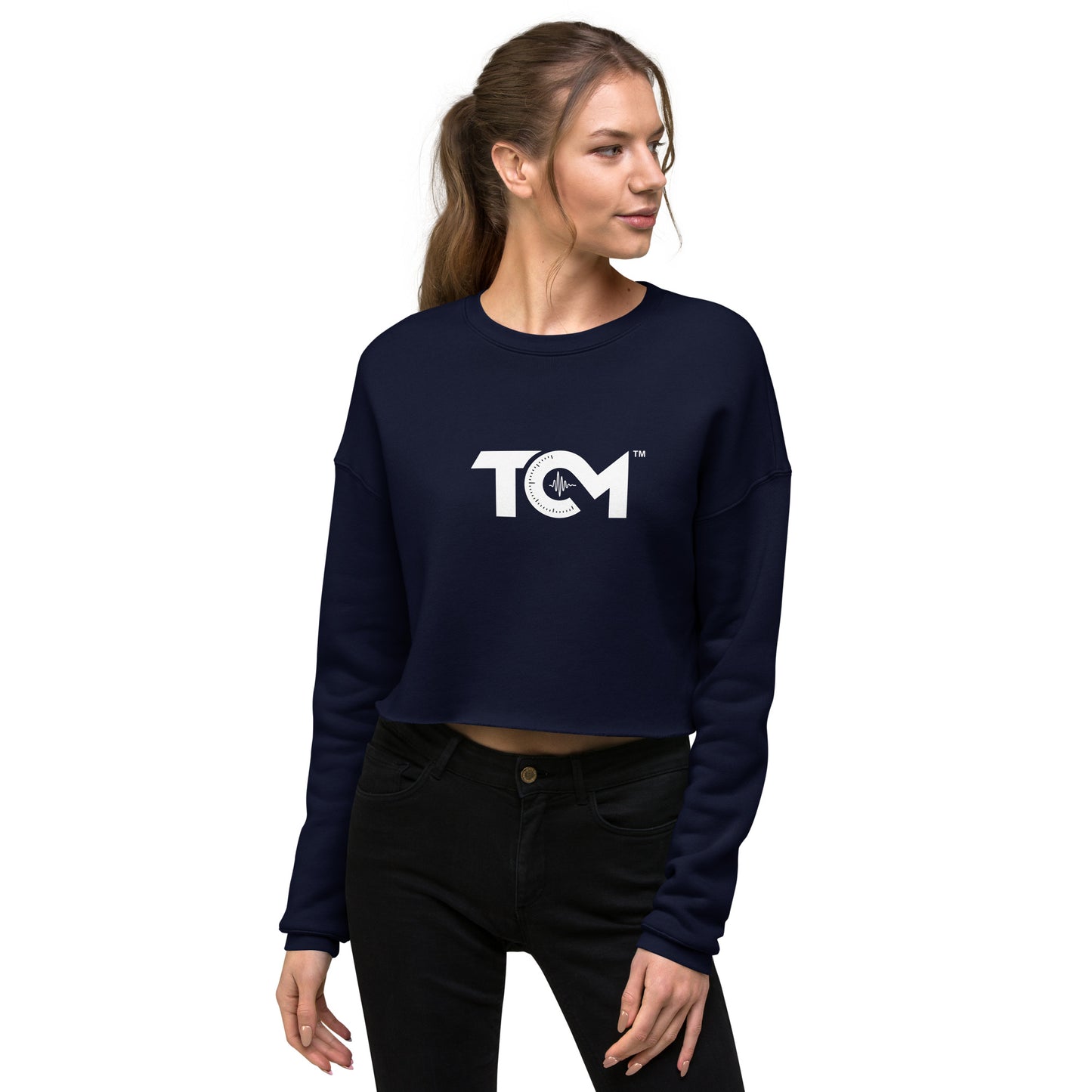 Women's TCM crop sweatshirt